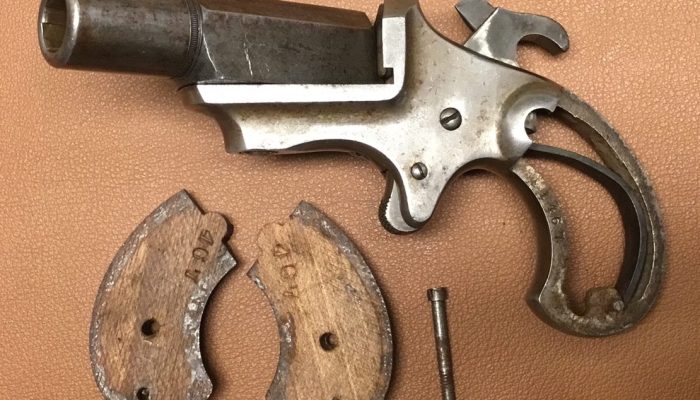 E. Allen Deringer 41RF - Disassembled