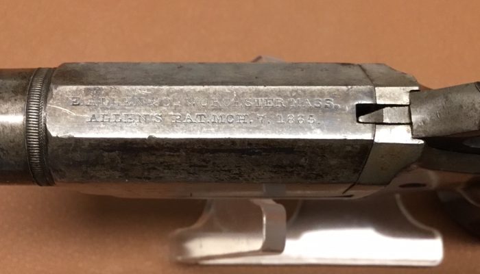 E. Allen Deringer 41RF - Barrel marking