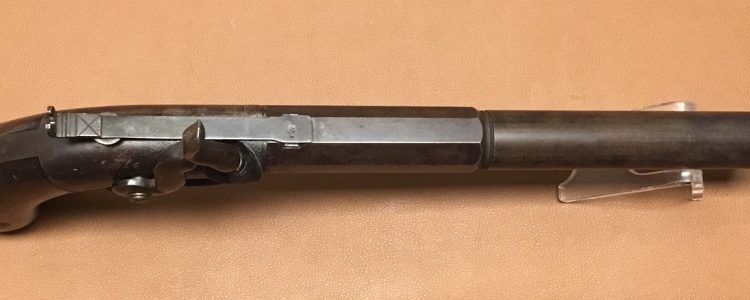 Allen&Thurber Sidehammer Target Pistol 03 Allen & Thurber Sidehammer Target Pistol - adjustable sights