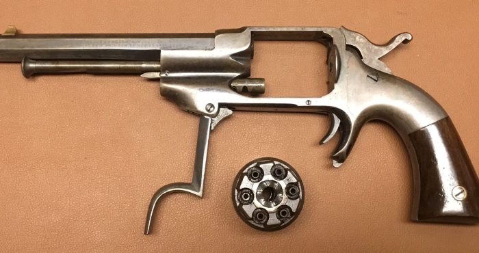 Allen&Wheelock Centerhammer Navy Revolver 36 percussion 06