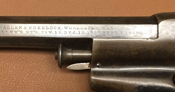 Allen&Wheelock Centerhammer Navy Revolver 36 percussion 09