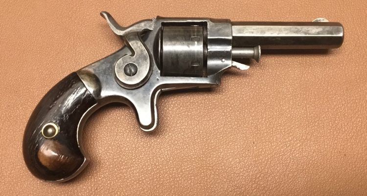 E. Allen Sidehammer Revolver - 22 rimfire - 8th Type - Right side view