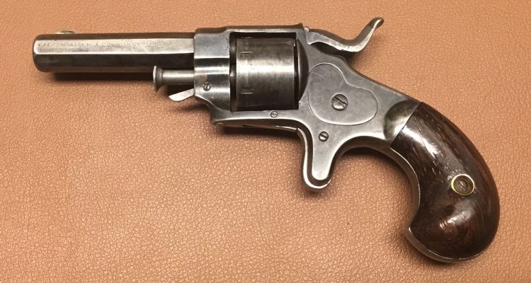 E. Allen Sidehammer Revolver - 22 rimfire - 8th Type - Left side view