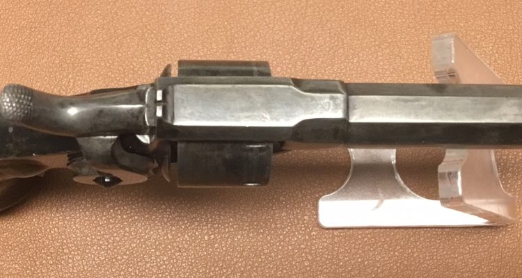 E. Allen Sidehammer Revolver - 22 rimfire - 8th Type - Top view