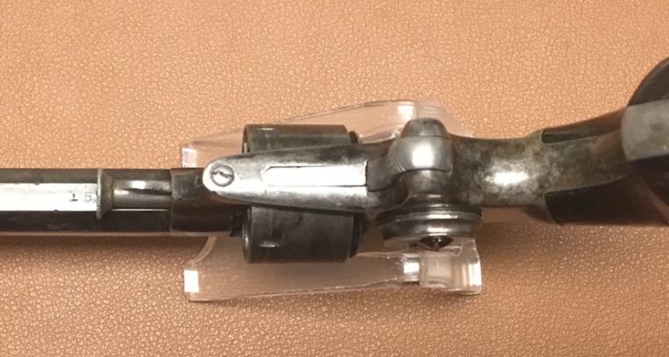 E. Allen Sidehammer Revolver - 22 rimfire - 8th Type - Bottom view