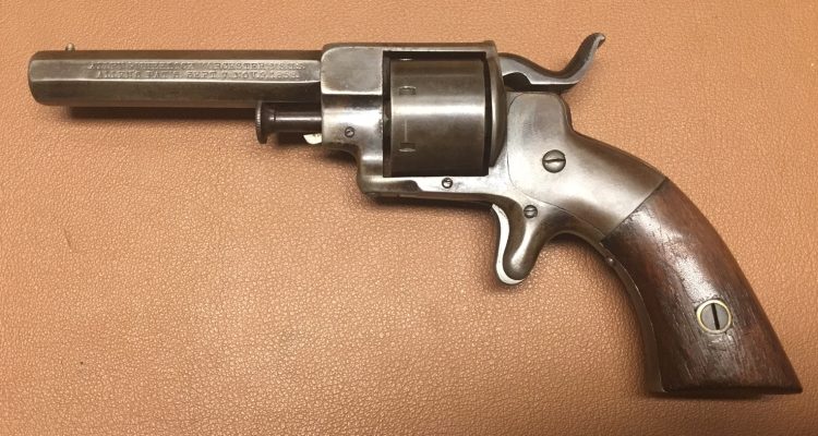 Allen & Wheelock Sidehammer Revolver - 22 rimfire - Fifth Type - Left side view