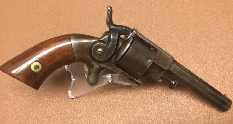 Allen & Wheelock Sidehammer Revolver - 22 rimfire - Fifth Type