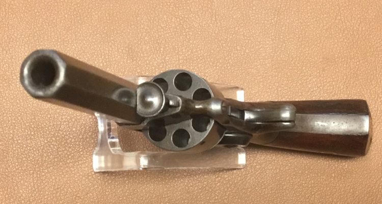 Allen & Wheelock Sidehammer Revolver - 22 rimfire - Fifth Type - Barrel view