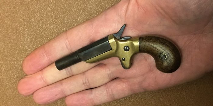 E. Allen Vest Pocket Deringer 22RF - In hand