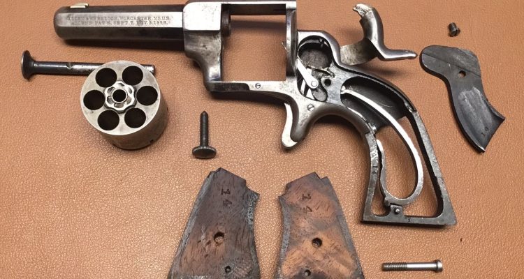Allen&Wheelock Sidehammer Revolver 32RF First Model 07
