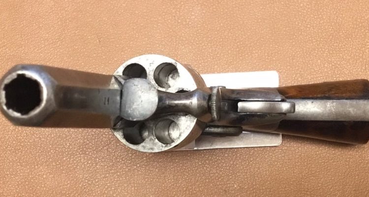 Allen&Wheelock Sidehammer Revolver 32RF First Model 08