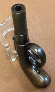 Allen & Thurber Barhammer Muff Pistol - Barrel view