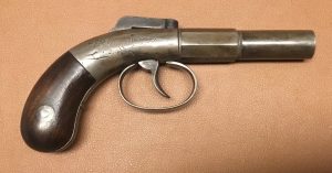 Allen & Thurber Barhammer Pistol - 3 Inch barrel - 1845 Marking - Right side view