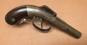 Allen & Thurber Barhammer Pistol - 3 Inch barrel - 1845 Marking