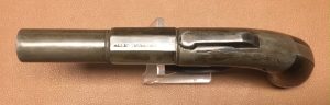 Allen & Thurber Barhammer Pistol - 3 Inch barrel - 1845 Marking - Top view