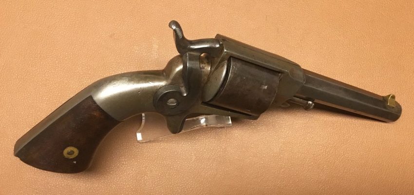 Allen&Wheelock Sidehammer Revolver 32RF Third Model Long Cilinder 04