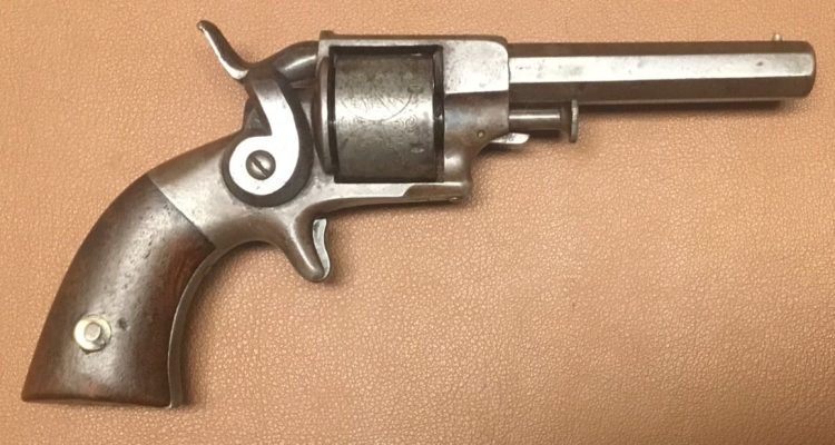 Allen & Wheelock Sidehammer Revolver - 22 rimfire - Forth Type - Right side view