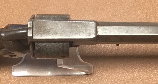 Allen & Wheelock Sidehammer Revolver - 22 rimfire - Forth Type - Top view