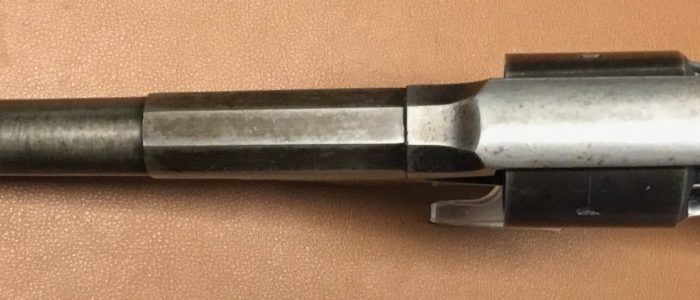 Allen&Wheelock Centerhammer Army Percussion Revolver – 1st Type 05 Allen & Wheelock Centerhammer Army Percussion Revolver - 1st Type - Top view
