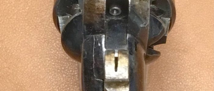 Allen&Wheelock Centerhammer Army Percussion Revolver – 1st Type 13 Allen & Wheelock Centerhammer Army Percussion Revolver - 1st Type - Rear view