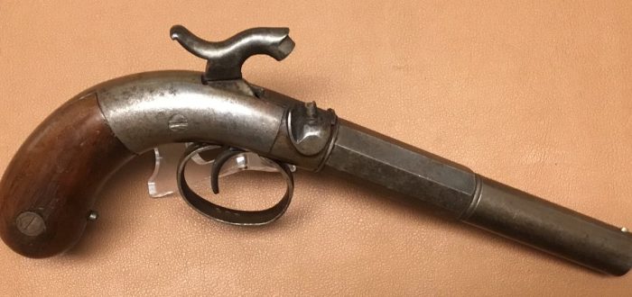 Allen&Thurber Shotgun Hammer Boot Pistol 06