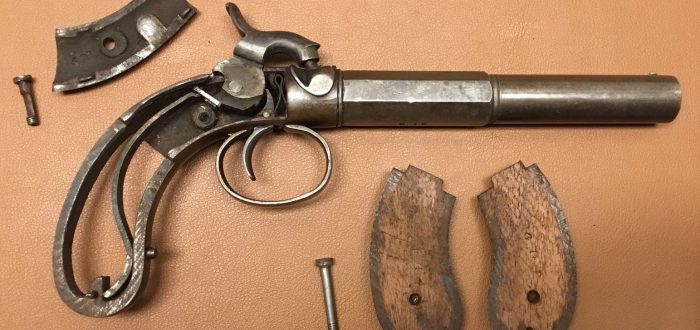 Allen&Thurber Shotgun Hammer Boot Pistol 07