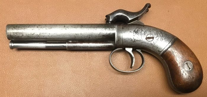 Bruce & Davis Double Barrel Single Trigger Pistol 02