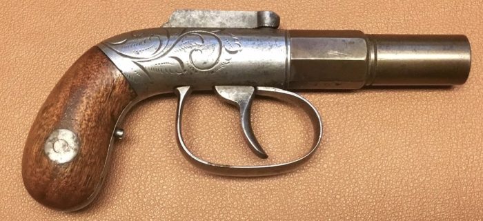Allen&Thurber Single Shot Bar Hammer Muff Pistol 01a