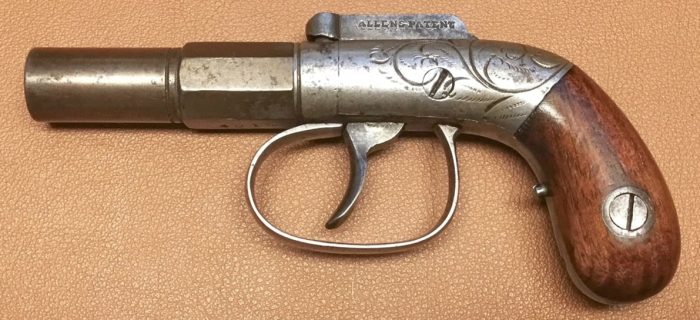Allen&Thurber Single Shot Bar Hammer Muff Pistol 02a