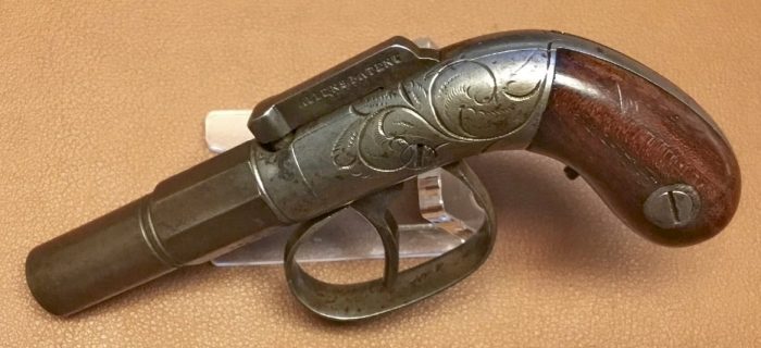 Allen&Thurber Single Shot Bar Hammer Muff Pistol 03a