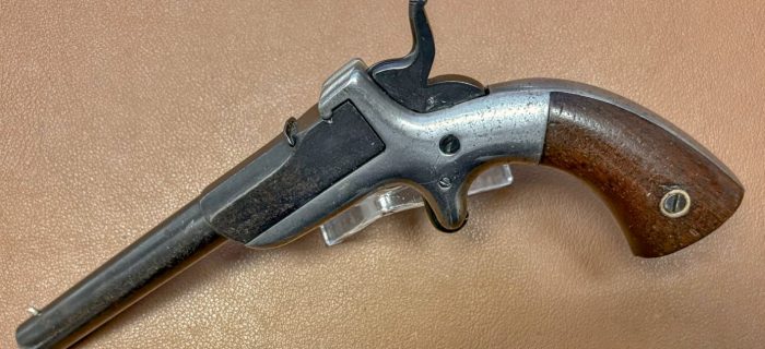 Allen&Wheelock Centerhammer Single Shot Pistol – 32RF – Small Overlap – Round barrel 02a