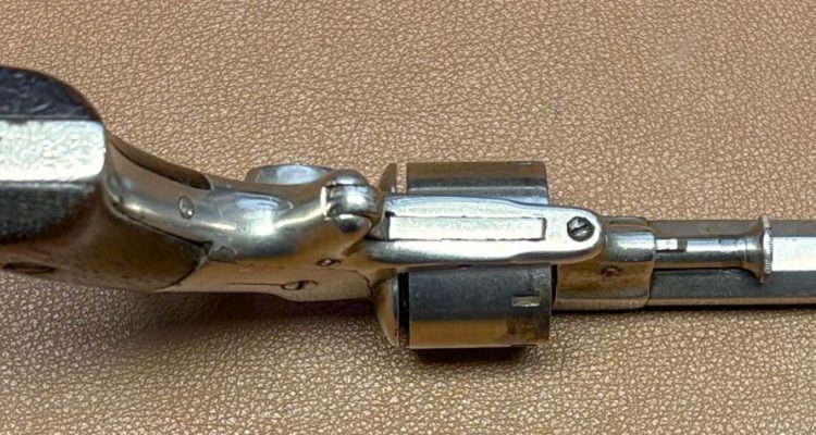 Allen & Wheelock 22RF Side-Hammer Revolver - Sixth Model - Bottom side view