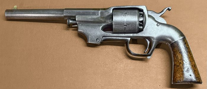 E. Allen & Co Center Hammer Army Percussion Revolver 01 E. Allen & Co Center Hammer Army Percussion Revolver 3rd type - Right side view