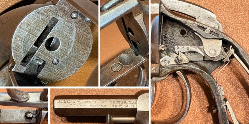 Allen & Wheelock Barhammer Pocket Percussion Revolver - Details