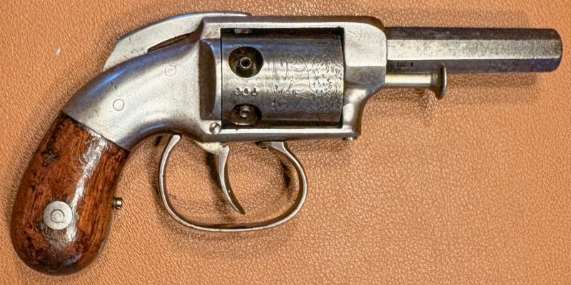 Allen & Wheelock Barhammer Pocket Percussion Revolver - Right side view