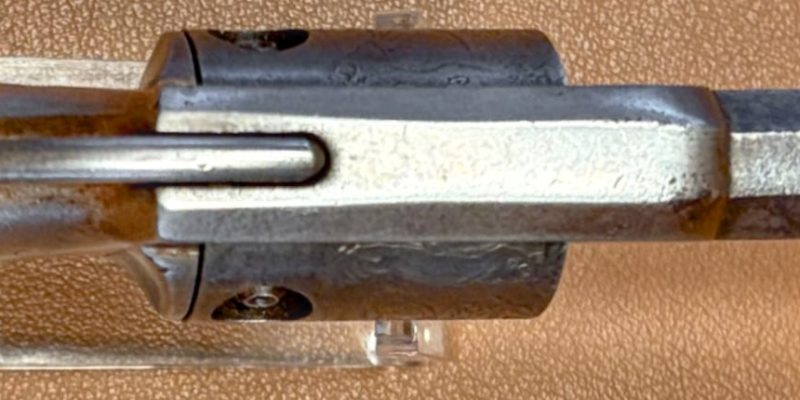 Allen & Wheelock Barhammer Pocket Percussion Revolver - Top view