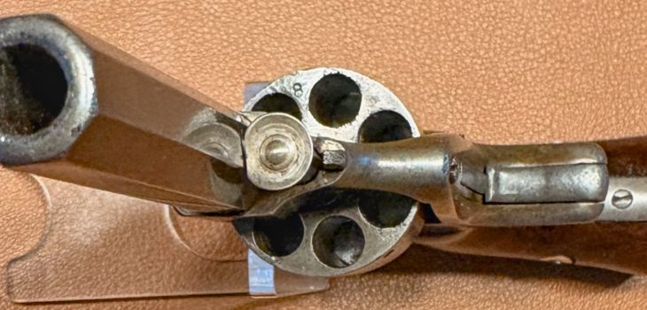 Allen Wheelock Lipfire Pocket Revolver - Front view