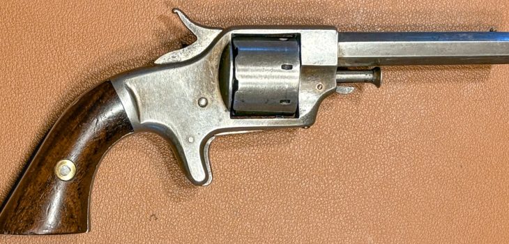Allen Wheelock Lipfire Pocket Revolver - Right side view