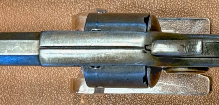 Allen Wheelock Lipfire Pocket Revolver - Top view
