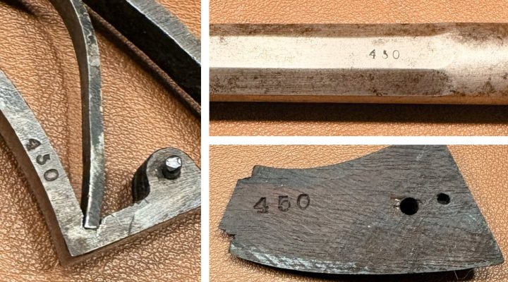 Allen Wheelock Straight Line Percussion Pistol - Serial numbers