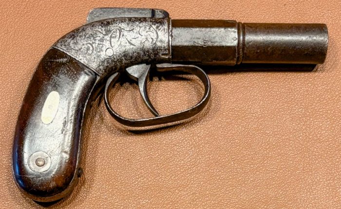 Early Grafton Allen & Thurber Barhammer Pistol - Right side view