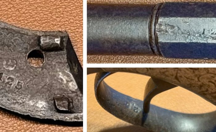 Early Grafton Allen & Thurber Barhammer Pistol - Serial numbers