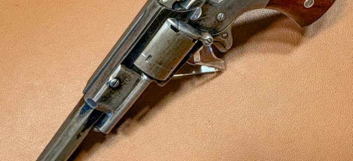 Ethan Allen & Co Sidehammer 32 Lipfire Revolver - Left Top view