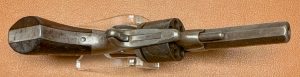 Allen & Wheelock 22RF Side-Hammer Revolver - Third Model - Bottom side view