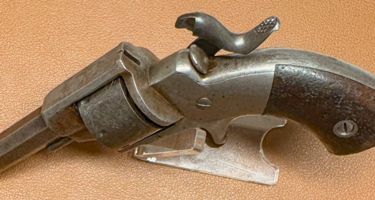 Allen & Wheelock 22RF Side-Hammer Revolver - Third Model - Hammer detail