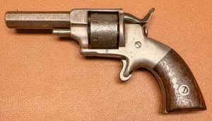 Allen & Wheelock 22RF Side-Hammer Revolver - Third Model - Left side view