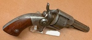 Allen & Wheelock 22RF Side-Hammer Revolver - Third Model - Right top side view