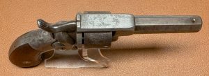 Allen & Wheelock 22RF Side-Hammer Revolver - Third Model - Top side view