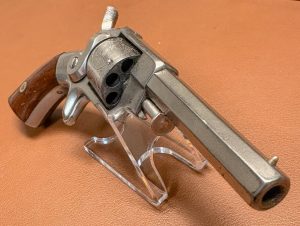 Allen & Wheelock 22RF Side-Hammer Revolver - Intermediate Fifth Model - Front view