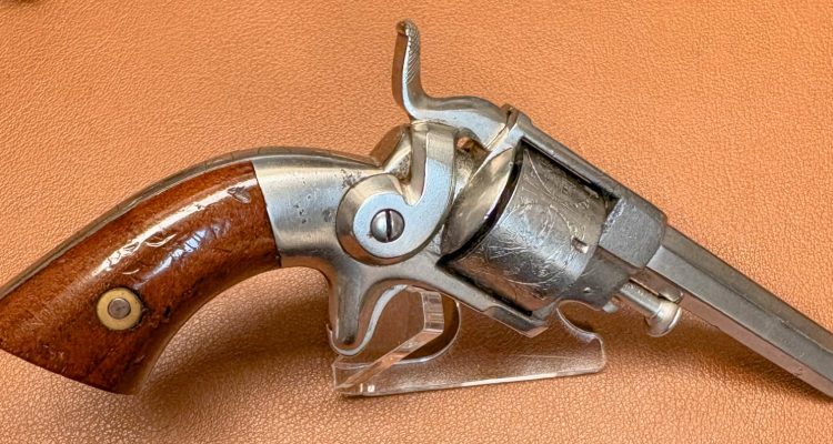 Allen & Wheelock 22RF Side-Hammer Revolver - Intermediate Fifth Model - Right side view